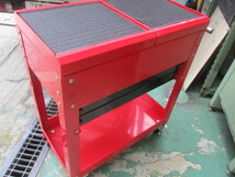 E845/美品 スライド天板 引き出し 赤 工具ケース ツールカート 工具箱 ツールワゴン 引き取り歓迎 発送可_画像5