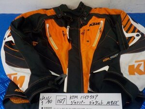 HS7●○　KTM　バイクウエア　ジャンパー　ジャケット　Mサイズ　　　　5-11/30（ま）