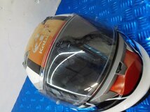 ヘルメット屋！HS8●○（5）中古　バイク　フルフェイスヘルメット　カブト　KAMUI-Ⅱ　Mサイズ　　PSＣマーク付　　　　5-12/7（ま）_画像8