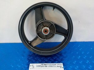 D289●○中古　純正　Kawasakiカワサキ　ZRX400　リアホイール　18×MT4.00　5-12/14（ま）