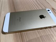 【中古・1円開始】iPhone SE 第1世代 SIMフリー 64GB ゴールド Apple _画像6