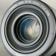 【美品】Canonキャノン　キヤノン　EF-M32mmF1.4STM　キヤノンEF-Mマウント★NO.7851_画像6