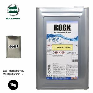 ロック エコマルチシンナー 1kg 小分け/ロックペイント 塗料 Z09