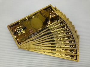 金運守り1億円10枚♪純金24k☆開運・財運☆送料無料♪新品 