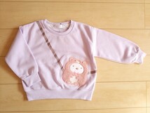 子供服すみっコぐらし*長袖トレーナー*新品キャラクター*送料無料キッズ服*裏起毛プルオーバー_画像2