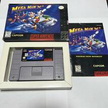 SNES 海外版 MEGA MAN X2 ロックマンX2 Rockman X2 国内未発売 Super Nintendo SFC スーパーファミコン レア 激レア 北米版 CAPCOM_画像1