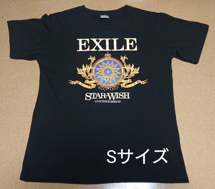 EXILE エグザイル LIV tシャツ STARofWISH LIVETOUR2018-19 ブラック
