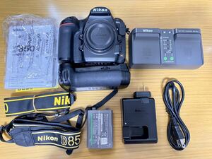 D850バッテリーグリップ Nikon (9枚連写可) MB-D18、BL-5、EN-EL18c、MH-26aAK