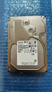 東芝製 HDD 8TB MN05ACA800 141時間（中古）