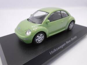 1/64　京商　フォルクスワーゲン　Volkswagen　New Beetle　グリーン　コレクション　ミニカー　 