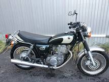 ヤマハ SR400 RH01J ダークグリーン 車検令和6年10月 屋内保管 実働ノーマル 名古屋_画像2