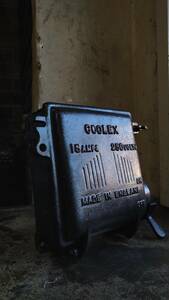 英国製 レバースイッチ ボックス ビンテージ インダストリアル 1950年 Vintage Industrial COOLEX switch Box Made in England