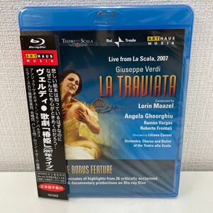 【新品未開封品】【1円スタート】 ヴェルディ 歌劇 「椿姫」　2007年ライブ Blu-ray 日本語字幕付き ARTHAUS MUSIK