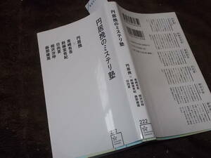 円居挽のミステリ塾　5人の人気ミステリ作家に「ミステリ道」を聞く(星海社新書2022年)送料116円