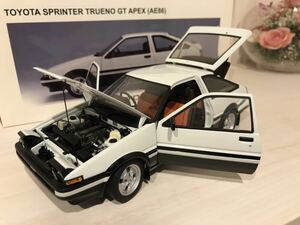 AUTOart オートアート 1/18 トヨタ スピリンタートレノ SPRINTER TRUENO GT APEX AE86 