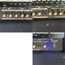 Roland KC-550 (4Channel Stereo Mixing Keyboard Amplifier) キーボードアンプ ローランド_画像6