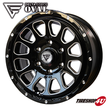 4本セット デルタフォース オーバル OVAL 16x7.0J 6/139.7 +38 BSM BFグッドリッチ オールテレーン T/A KO2 215/70R16 WL ハイエース 200系_画像2