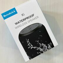 NOTABRICK Bluetoothスピーカー 15Wステレオサウンドのポータブルワイヤレススピーカー IPX6防水 デュアルペア パーティー ビーチ キャンプ_画像5