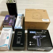 【まとめ売り/120点以上/1個単価約50円以下】USB/CDラジオ エアダスター シェーバー ゲーミングマウス スマートウォッチなど多ジャンル！_画像1