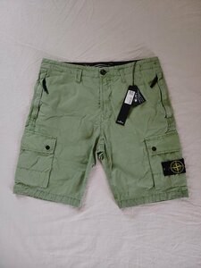 stone island ストーンアイランド ショートパンツ メンズ かごパンツ カジュアル ストリート デーリー グリーンＷ32