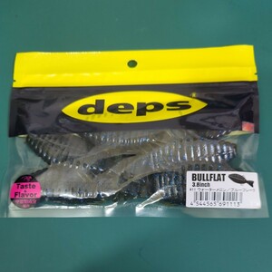 deps　デプス　BULLFLAT 3.8　ブルフラット 3.8インチ　＃11 ウォーターメロン/ブルーフレーク