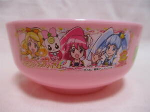 【 ハピネスチャージプリキュア お椀 】 ピンク 新品 即決 食事 食器 皿 プリキュア 日本製