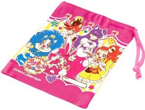 【 キラキラプリキュアアラモード コップ袋 】新品 即決 巾着 弁当 コップ 袋 キラキラ プリキュア アラモード 入園 食事 食器 日本製