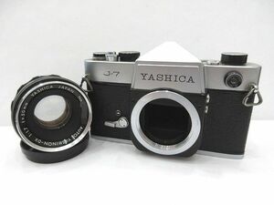 ☆YASHICA ヤシカ J-7 一眼レフフィルムカメラ AUTO YASHINON-DX 1:1.7 f=50mm 動作未確認 ジャンク品 現状渡し☆