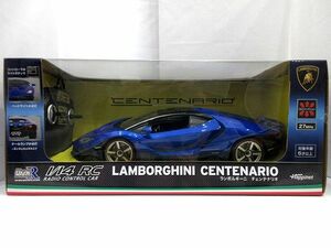 ◆Happinet LAMBORGHINI CENTENARIO ランボルギーニ チェンテナリオ ブルー 1/14 RC ラジコン トイ RADIO CONTROL CAR 青 未使用品