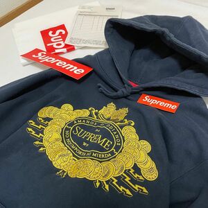 Supreme Love or Hate Hooded Sweatshirt シュプリーム　刺繍ロゴ　フーディー