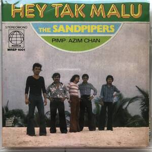 EP Malaysia「 The Sandpipers 」マレーシア Funky Psych Garage Beat Pop Heavy Bass 70's 幻稀少録音盤 