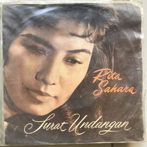 EP インドネシア「 Rita Sahara 」Indonesia Tropical Vintage Jazzy Arabic Garage 南洋 Pop 60's 幻稀少盤