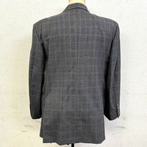 B612-I39-2737 SCABAL スキャバル セットアップ スーツ メンズ グレー系 アパレル ファッション ダブルジャケット スラックス_画像3