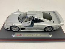 Z443-I61-10 Maisto マイスト 1:18 Mercedes CLK-GTR ストリートバージョン スペシャルエディション ミニカー 箱付き ⑥_画像2