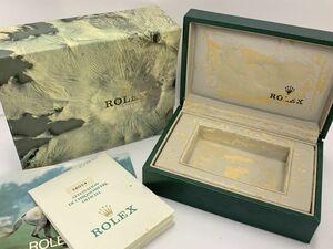 A411-00000 ROLEX ロレックス 時計ケース ウォッチケース ボックス 空箱 空き箱 緑 グリーン 68.00.2 約10x14.5x5cm ⑥