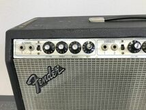 A239-I51-737 Fender フェンダー TWIN REVERB ツインリバーブ ギターアンプ 真空管 機材 家電 1984年？ レトロ 昭和 ※音だし確認済み ⑯_画像3