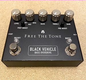 FREE THE TONE ☆ BLACK VEHICLE ベースオーバードライブ 中古品