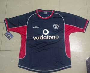 ○新品 UMBRO製 MANCHESTER United 3rd (vodafone) L タグ付き 