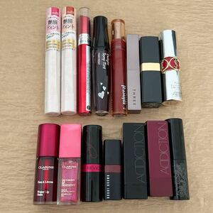 口紅 リップ ティント まとめ売り デパコス プチプラ CHANEL ADDICTION CLARINS 他