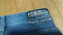 ＥＤＷＩＮ エドウイン ジャージーズ 503 スキニー デニム パンツ ジーパン ジーンズ 26 レア モデル 売切 細身 スリム ビンテージ 加工 _画像7