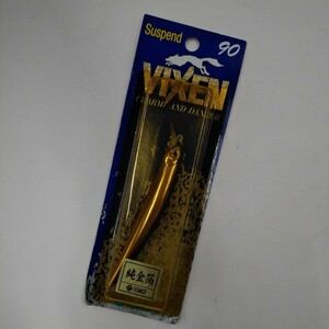 新品 TIEMCO ティムコ VIXEN ヴィクセン ビクセン VM90SP 006G 90mm 1/4oz サスペンド 純金箔 サクラマス サツキマス