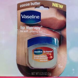 送料無料　新品 ヴァセリン　リップ ココアバター　7ｇ　ミニ　Vaseline ワセリン