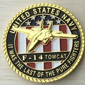 アメリカ合衆国 海軍 F-14 TOMCAT トムキャット メダル コイン　