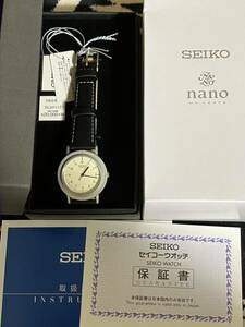 新品未使用 セイコー セレクション シャリオ SCXP117 ナノユニバース別注 1982本限定 33ミリ SEIKO スティーブジョブス