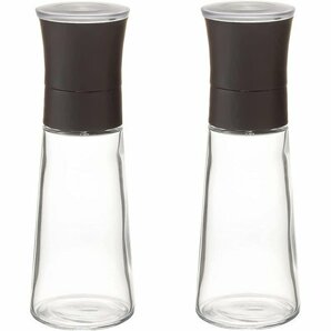 ☆人気商品 リス ペッパー&ソルトミル M ブラック 140ml スタビュアリクス 181811 2個セット 212