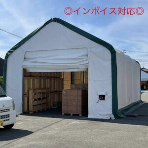 [ stock 1 piece have ] new goods large tent warehouse strong double pipe 6m10m exhibition middle winch hoisting type gateway auto Ace 