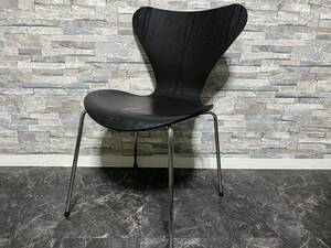 00785　Fritz Hansen / フリッツ・ハンセン　SevenChair セブンチェア 3107モデル　ARNE JACOBSEN / アルネ・ヤコブセン　ブラック　展示品