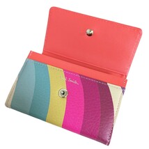 新品 ポールスミス Paul Smith カードケース 名刺入れ スワール PWD マルチカラー レディース 新卒 社会人_画像4