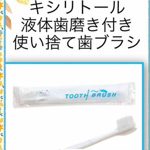 業界最安！歯ブラシ30本。液体歯磨き付き