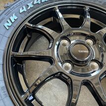 【G06】ナンカン FT-9ホワイトレター165/65R14◆4×4 M/Tマッドタイヤ ハスラー サンバー ハイゼット 上げトラアゲバンキャリーハイゼット_画像4